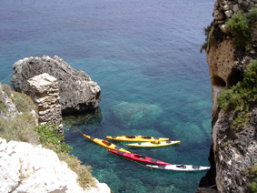 sea kayak Griechenland
