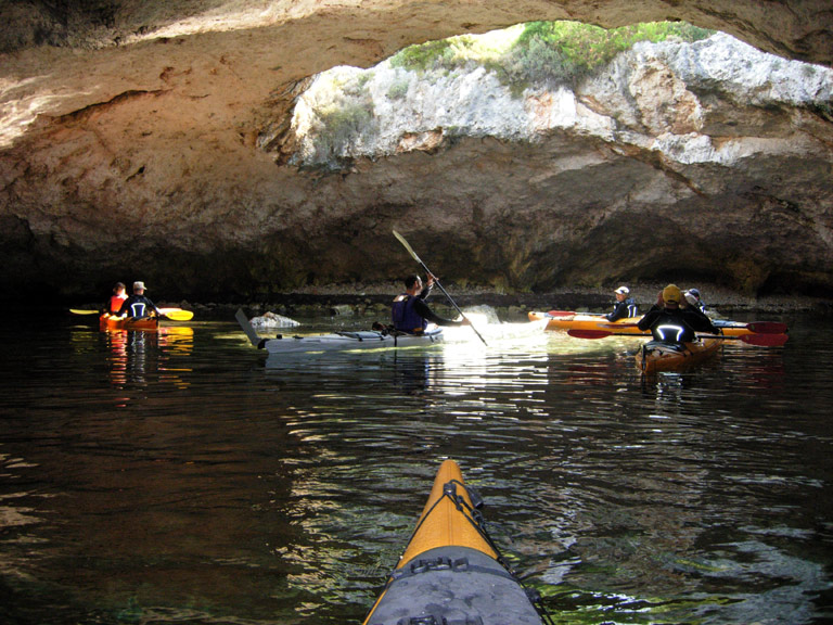 sea kayaking kefalonia, ionian islands, greece