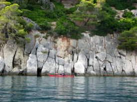 sea kayaking in Kalamos