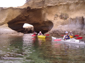sea kayak Griechenland