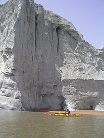 kayaking in Xi beach